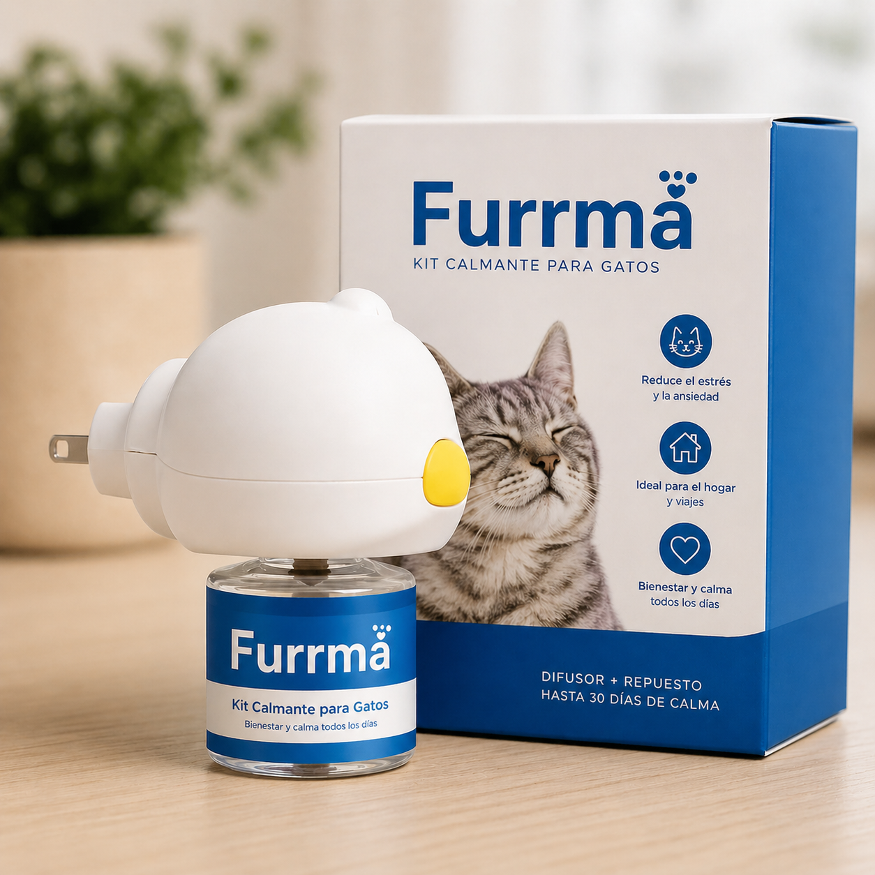 Furrma™ Difussor Calmante Para Gatos