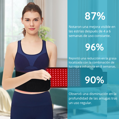 PureLuxe™ Cinturón de Terapia de Luz Roja