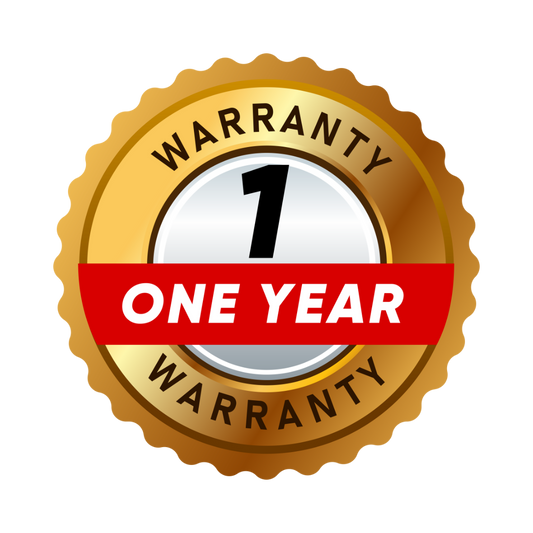 1 Year Warranty